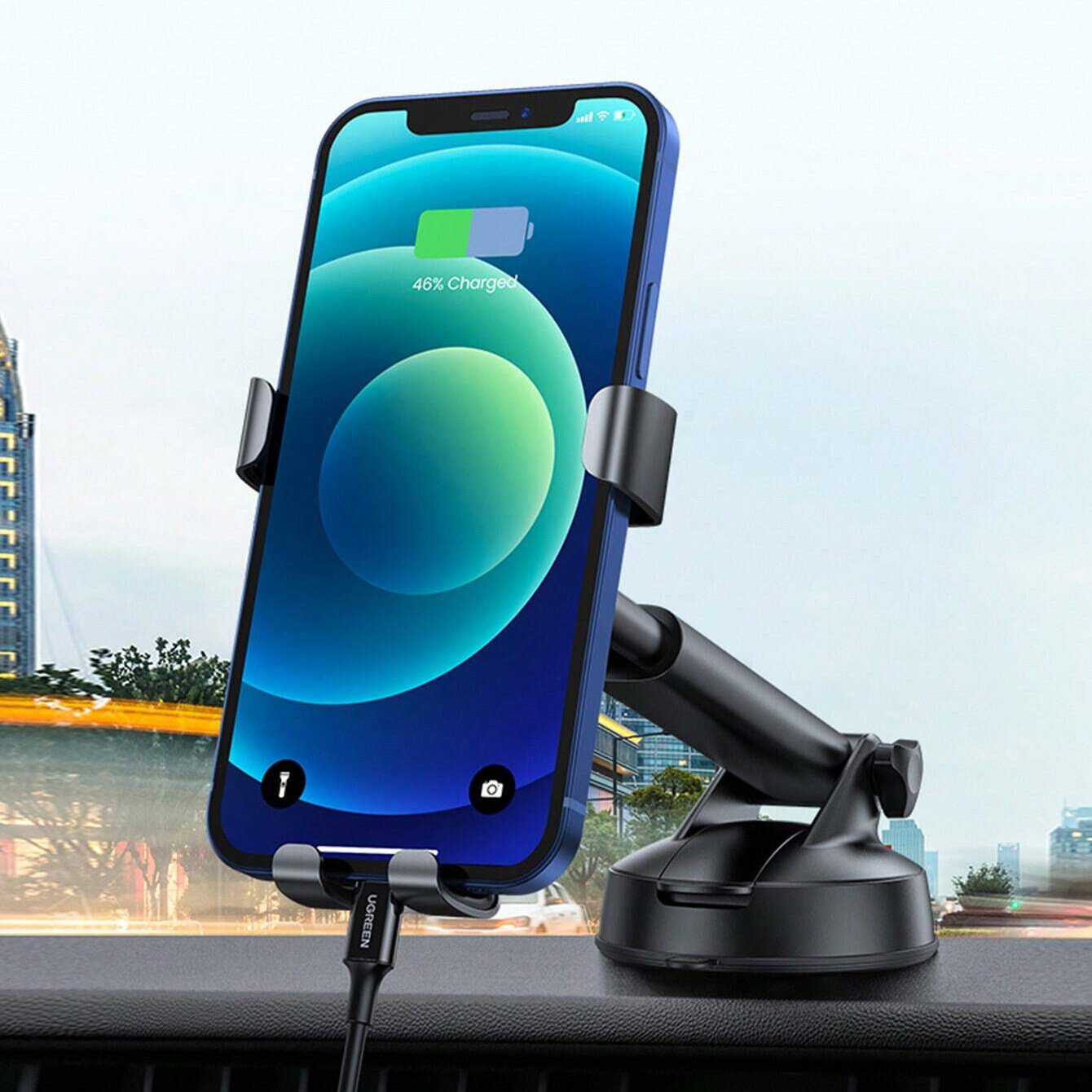 Car Dashboard Windscreen Holder for 4.7-7.2 inches Phone