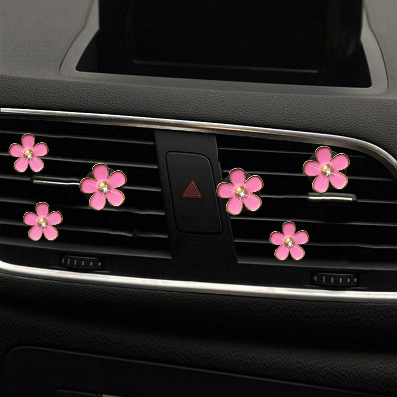 6pcs Alloy Daisy Clips