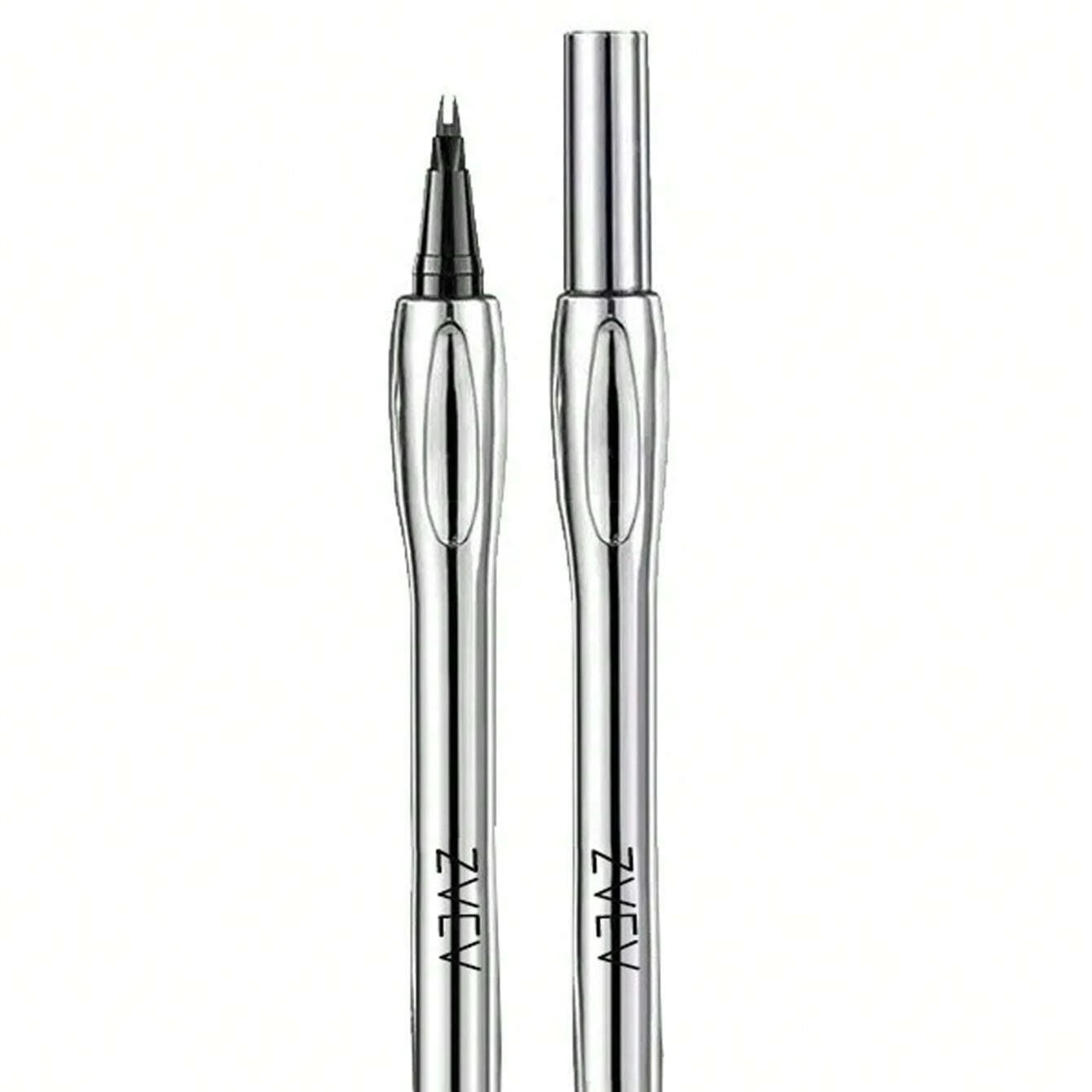 1pc Zvev Two-Pronged Pen, Wild Eyebrow Waterproof