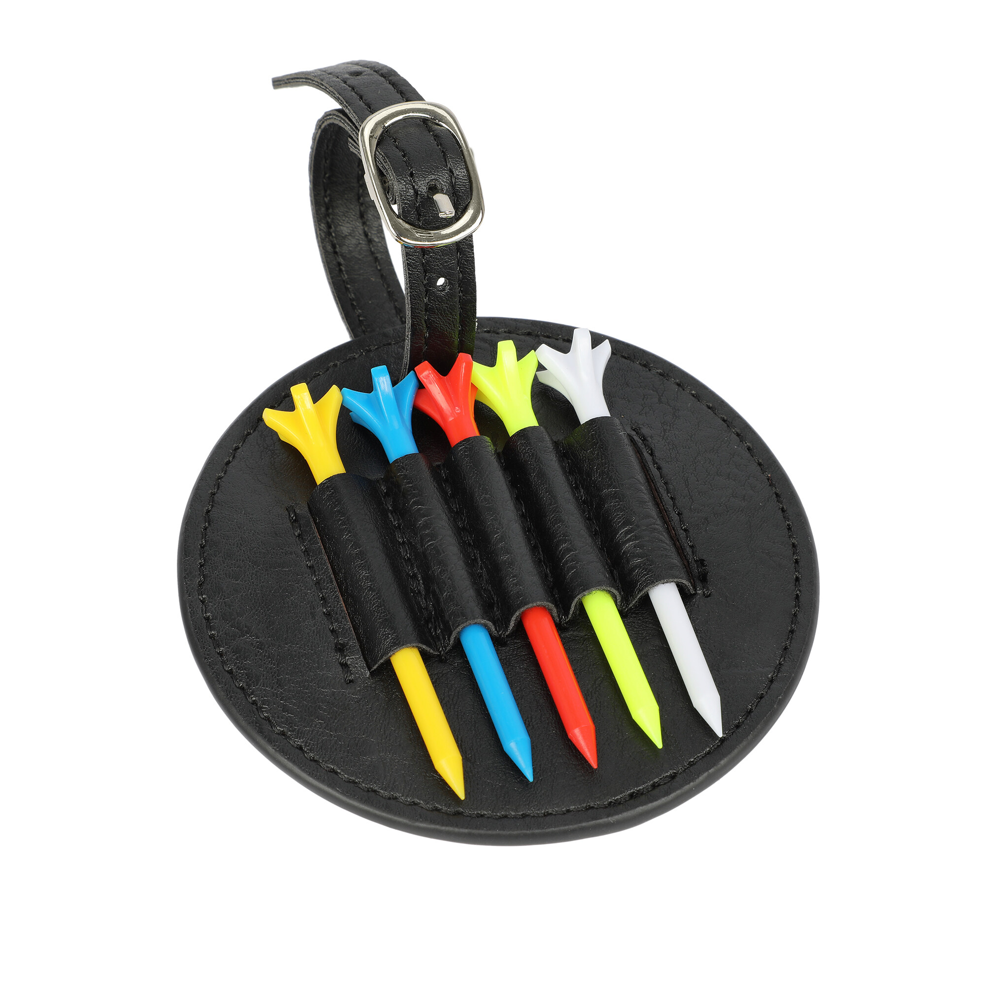 TH-02 Golf Ball Spike Holder Lucu Bulat Macaron Color Lightweight and Fashionable