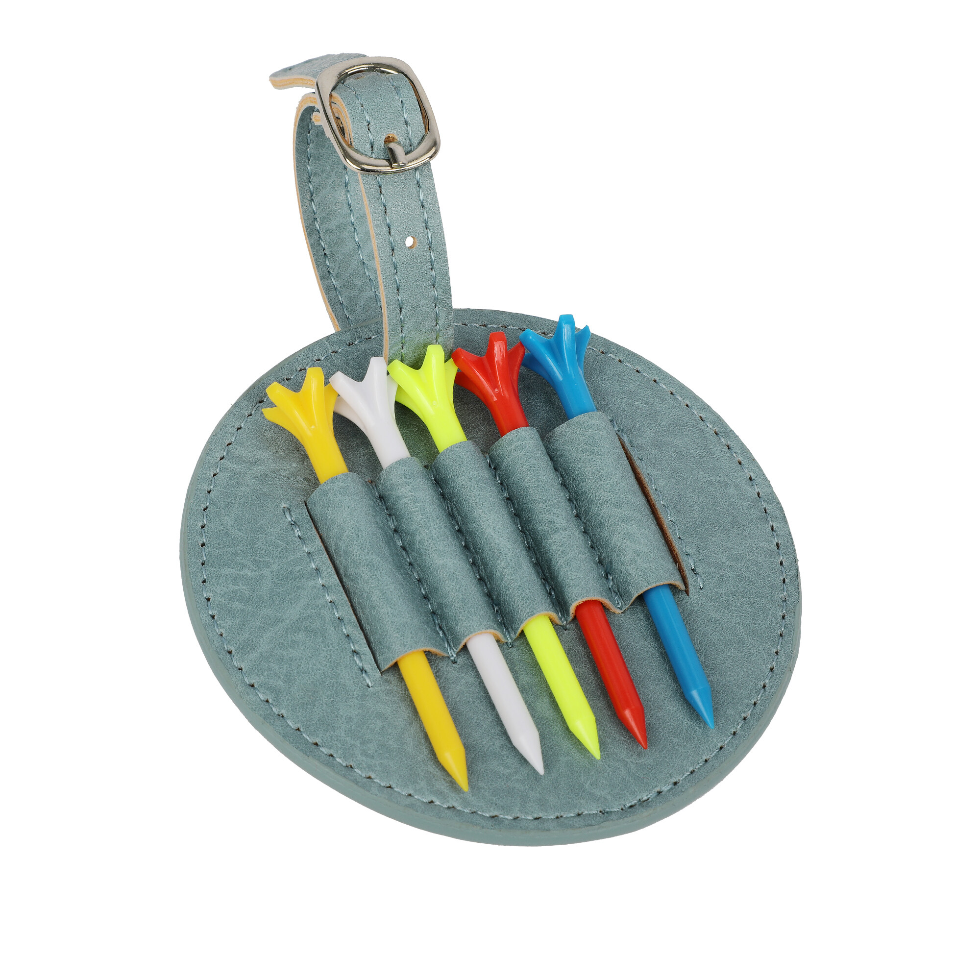 TH-03 Golf Ball Spike Holder mignon rond macaron couleur légère et à la mode