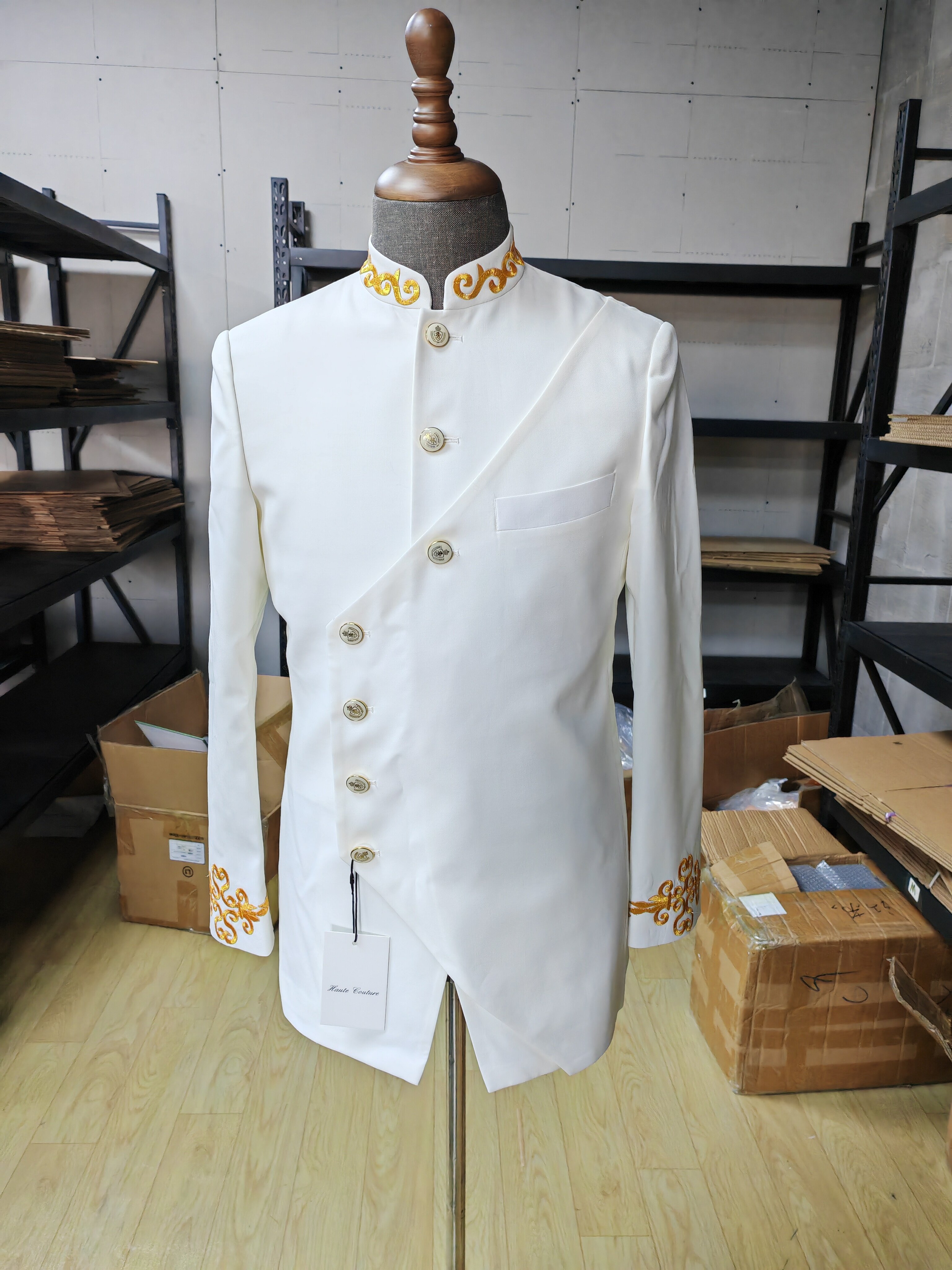 Double placket jacket