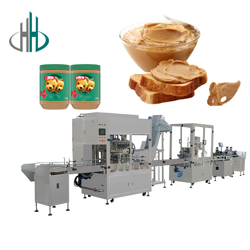 Fully Automatic Filling Machine For Smooth Peanut Butter