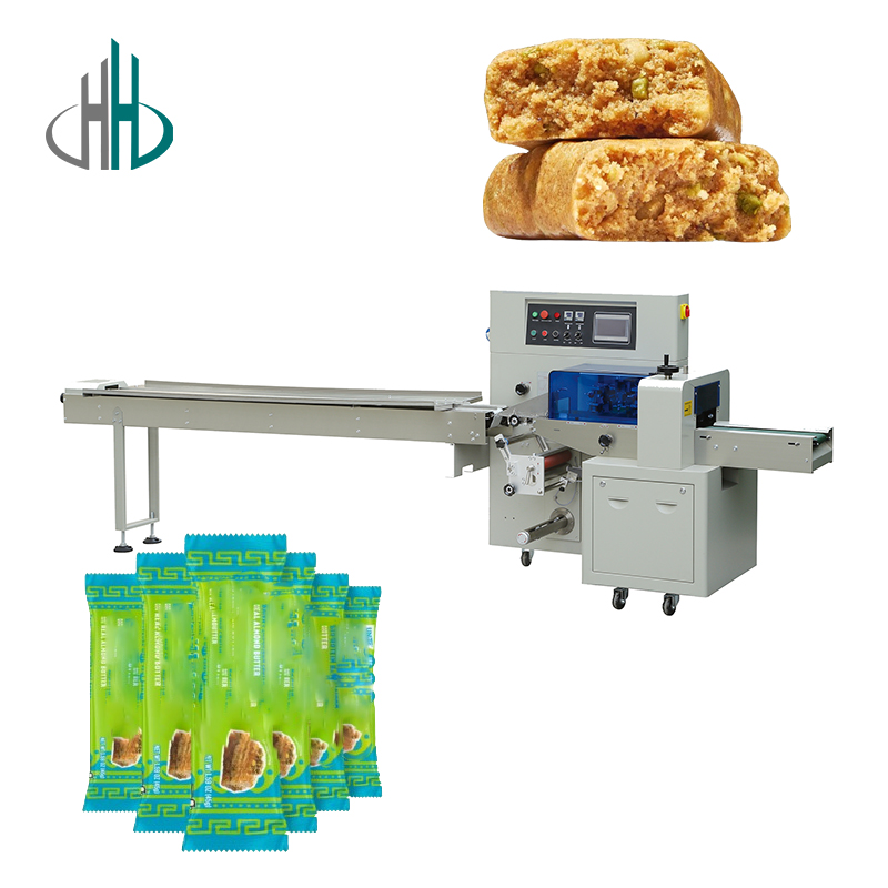 Machine d'emballage d'oreiller automatique Baklava Flavour Protein Bar