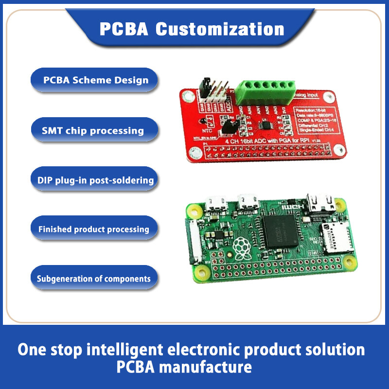 PCB manufacturer PCBA OEM processing package labor package material SMT surface mount DIP welding assembly one-stop factory