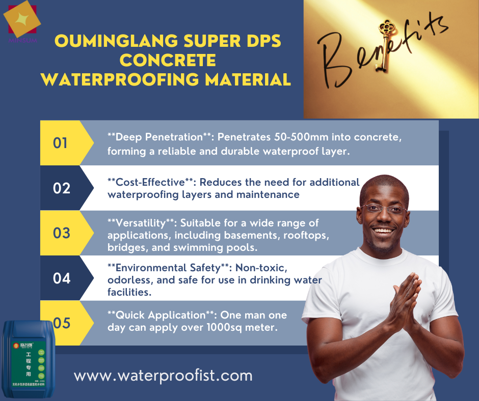 OUMINGLANG SUPER DPS: Transforming Infrastructure with Advanced Waterproofing Technology