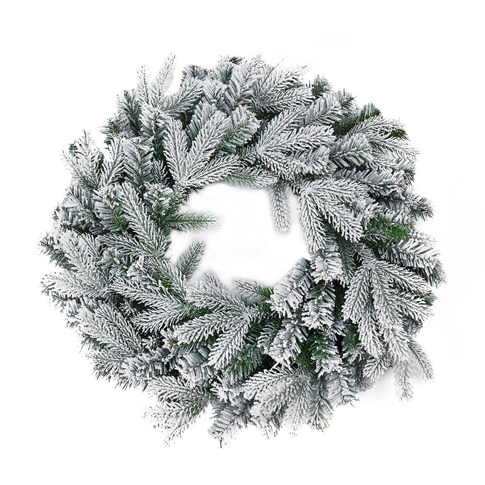 60cm PVC Mixed PE christmas wreath