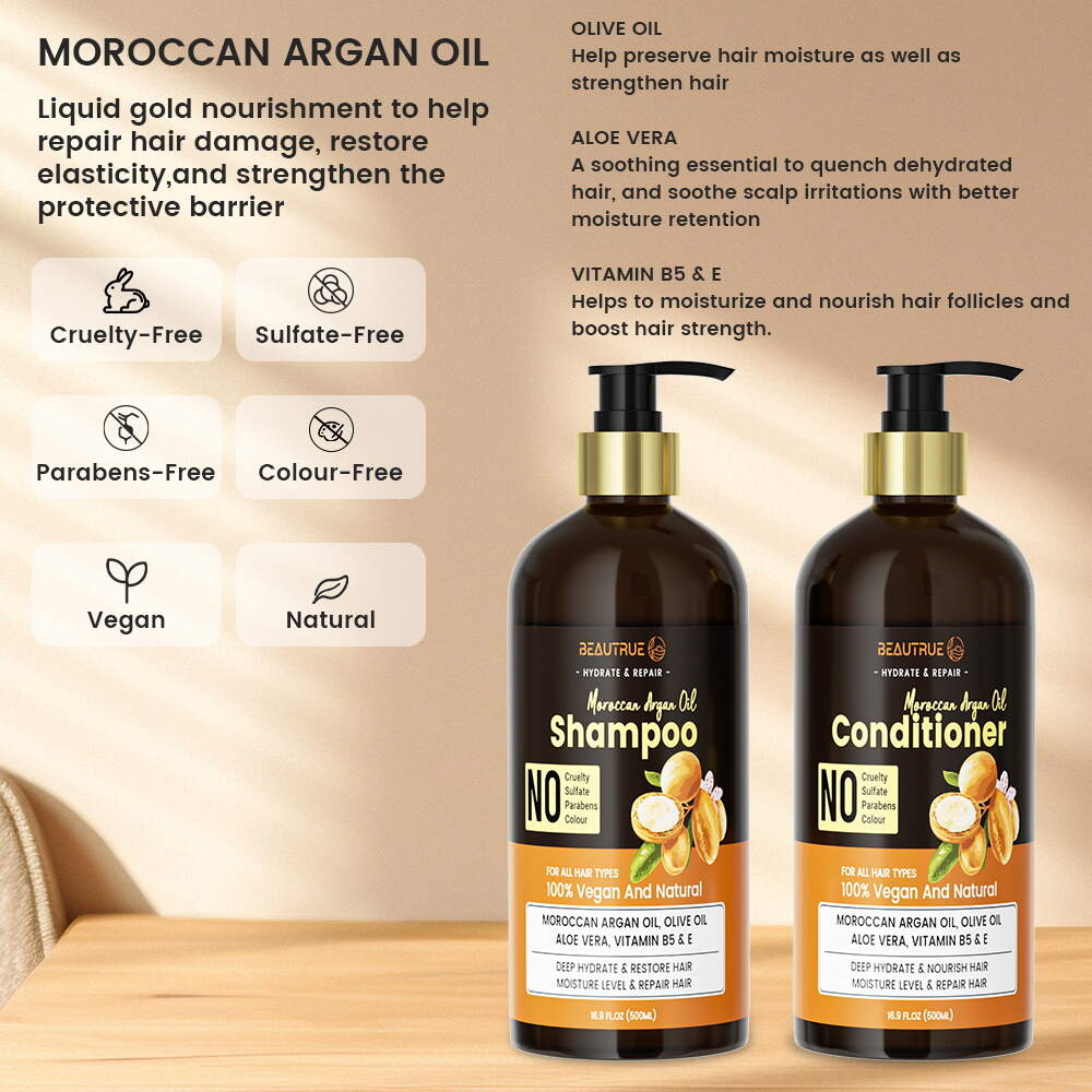 Argan Oil Shampoo and Conditioner;Argan Oil Shampoo and Conditioner Set