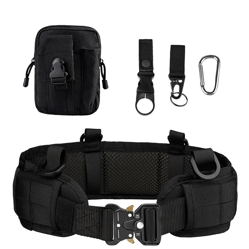 Multifunctional Tactical Waist Wrap Set Outdoor molle Tactical Belt Army Fan Field cs waist wrap