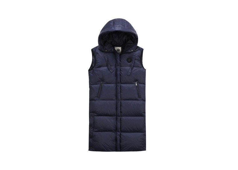 Men's Sleeveless Puffer Jacket with Hood