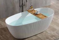 Acrylic household bathtub