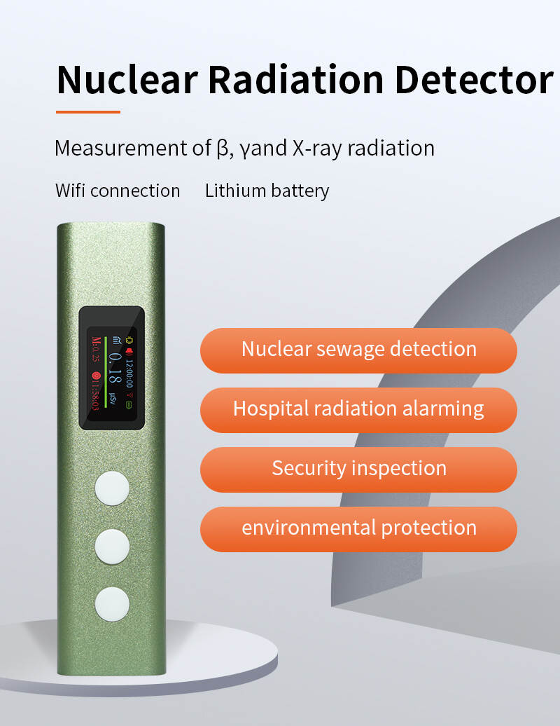 Wi-fi version; nuclear detector; Smart APP