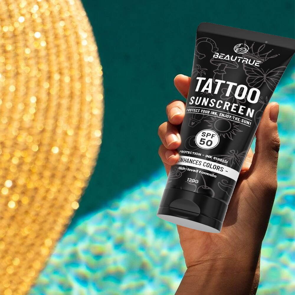 Tattoo Care Sunscreen;SPF 50+Tattoo Care Sunscreen;Natural Tattoo Sun Protection;Tattoo Sun Protection