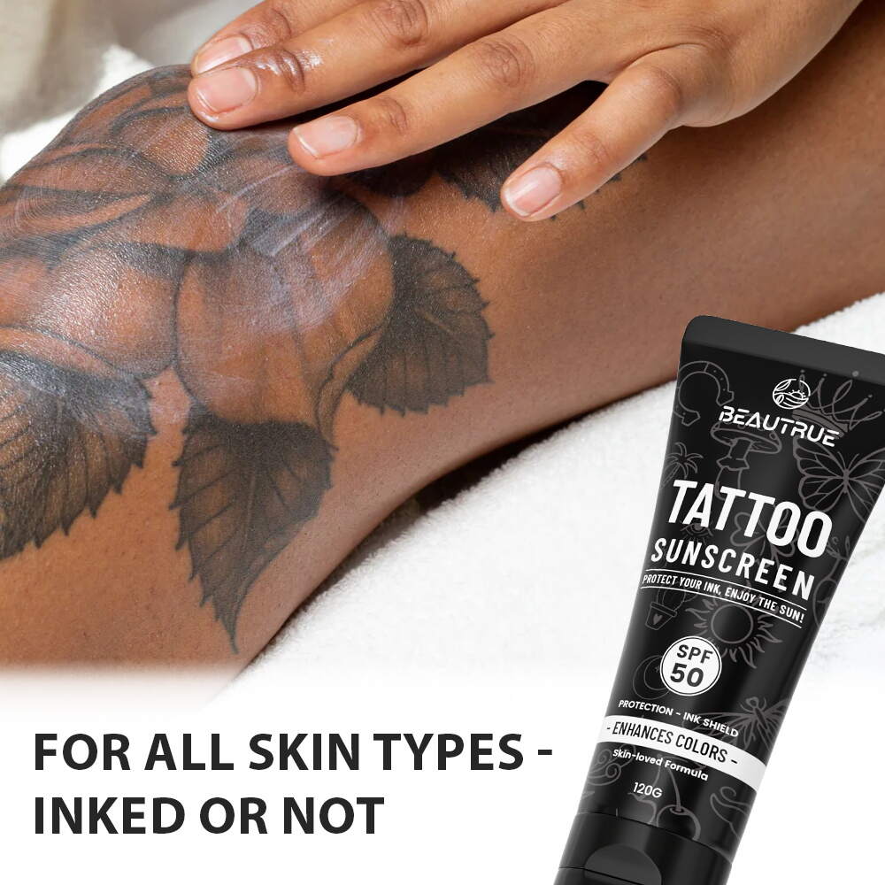 Tattoo Care Sunscreen;SPF 50+Tattoo Care Sunscreen;Natural Tattoo Sun Protection;Tattoo Sun Protection