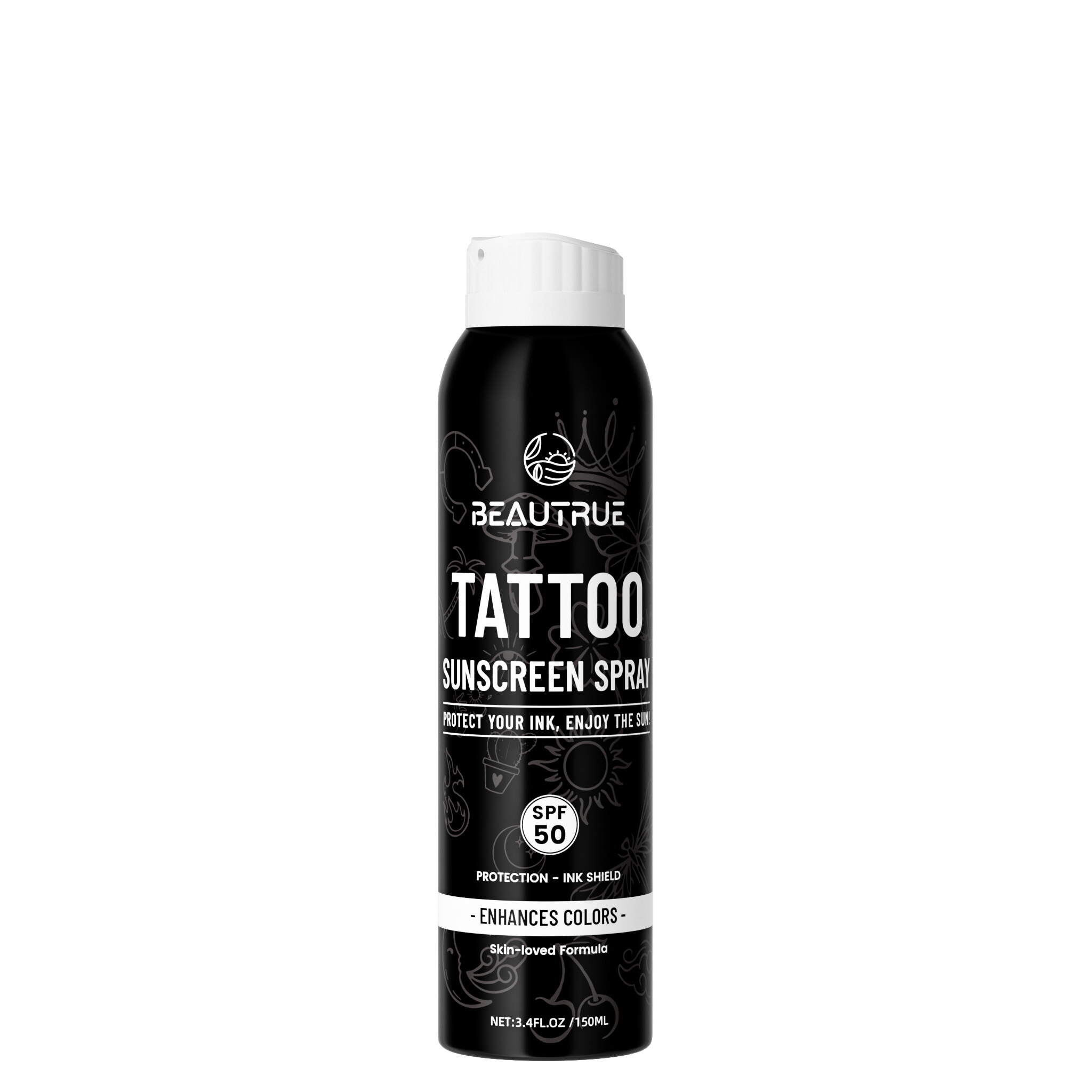 Tattoo Sunscreen Spray;tattoo sunscreen;Sunscreen Spray