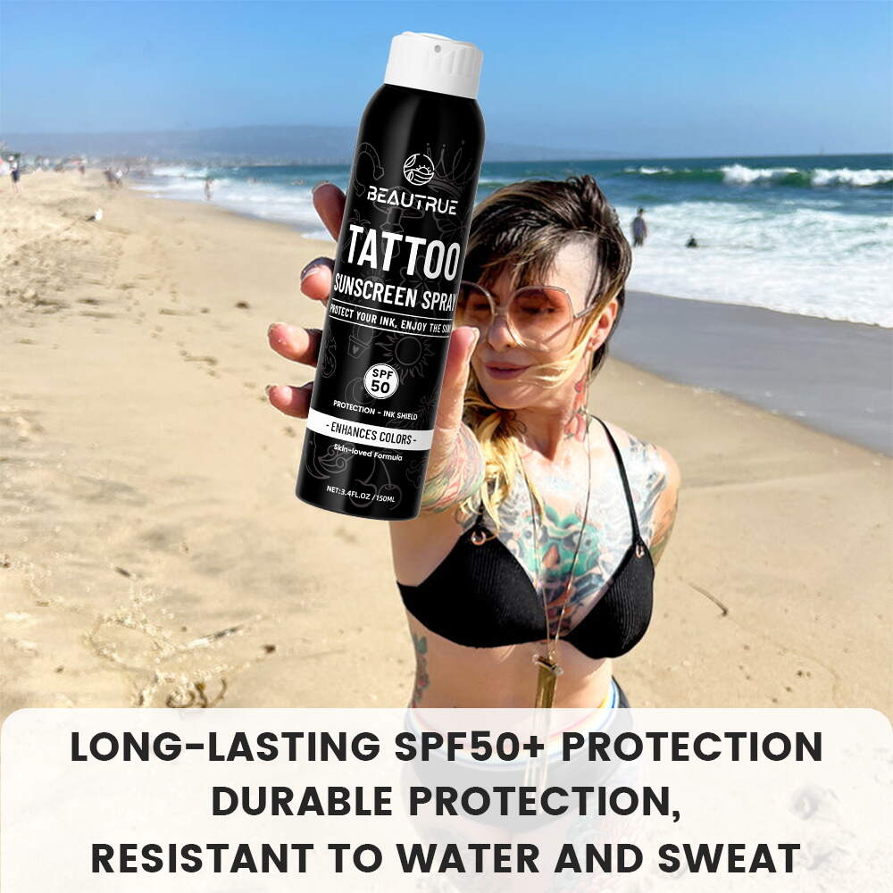 Tattoo Sunscreen Spray;tattoo sunscreen;Sunscreen Spray