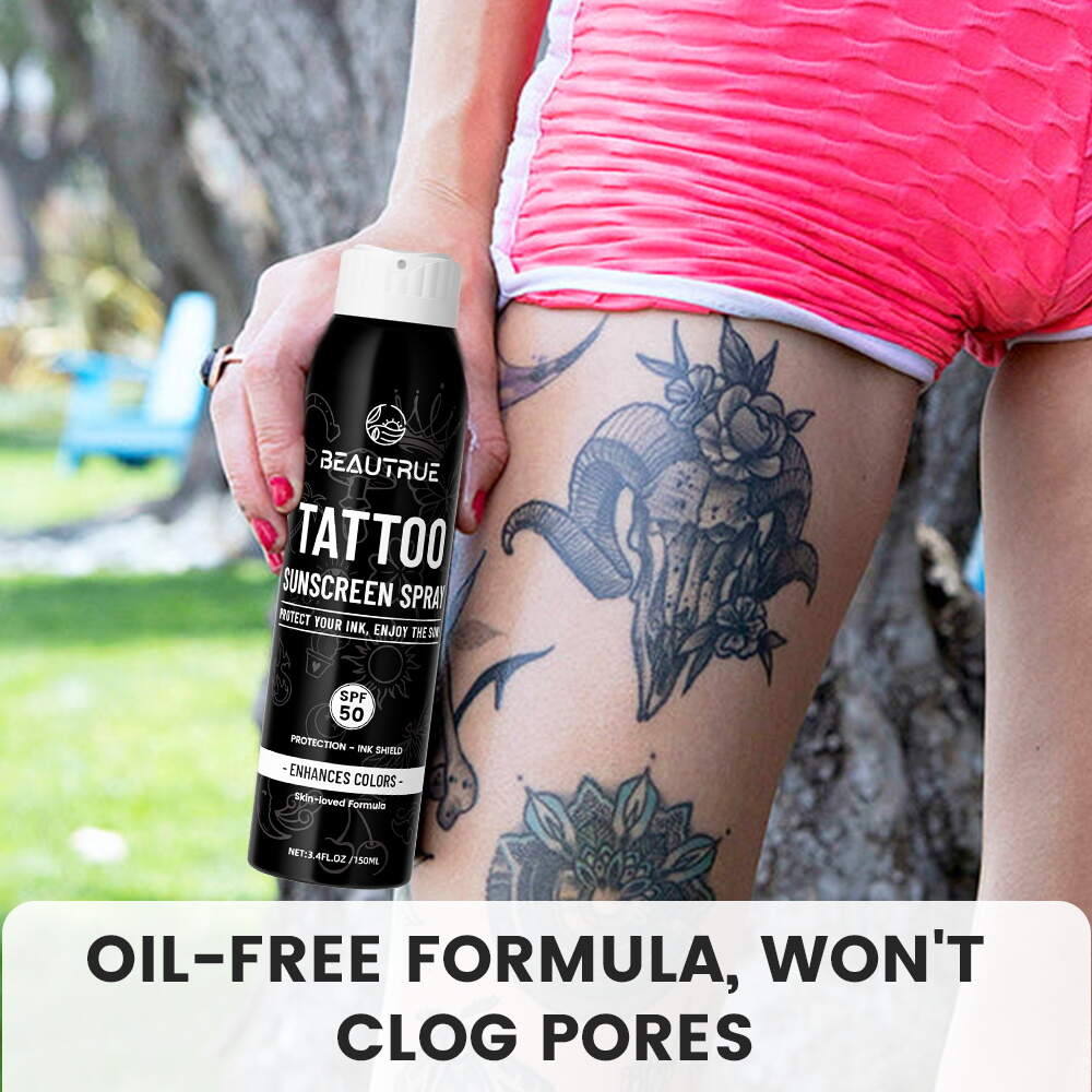 Tattoo Sunscreen Spray;tattoo sunscreen;Sunscreen Spray