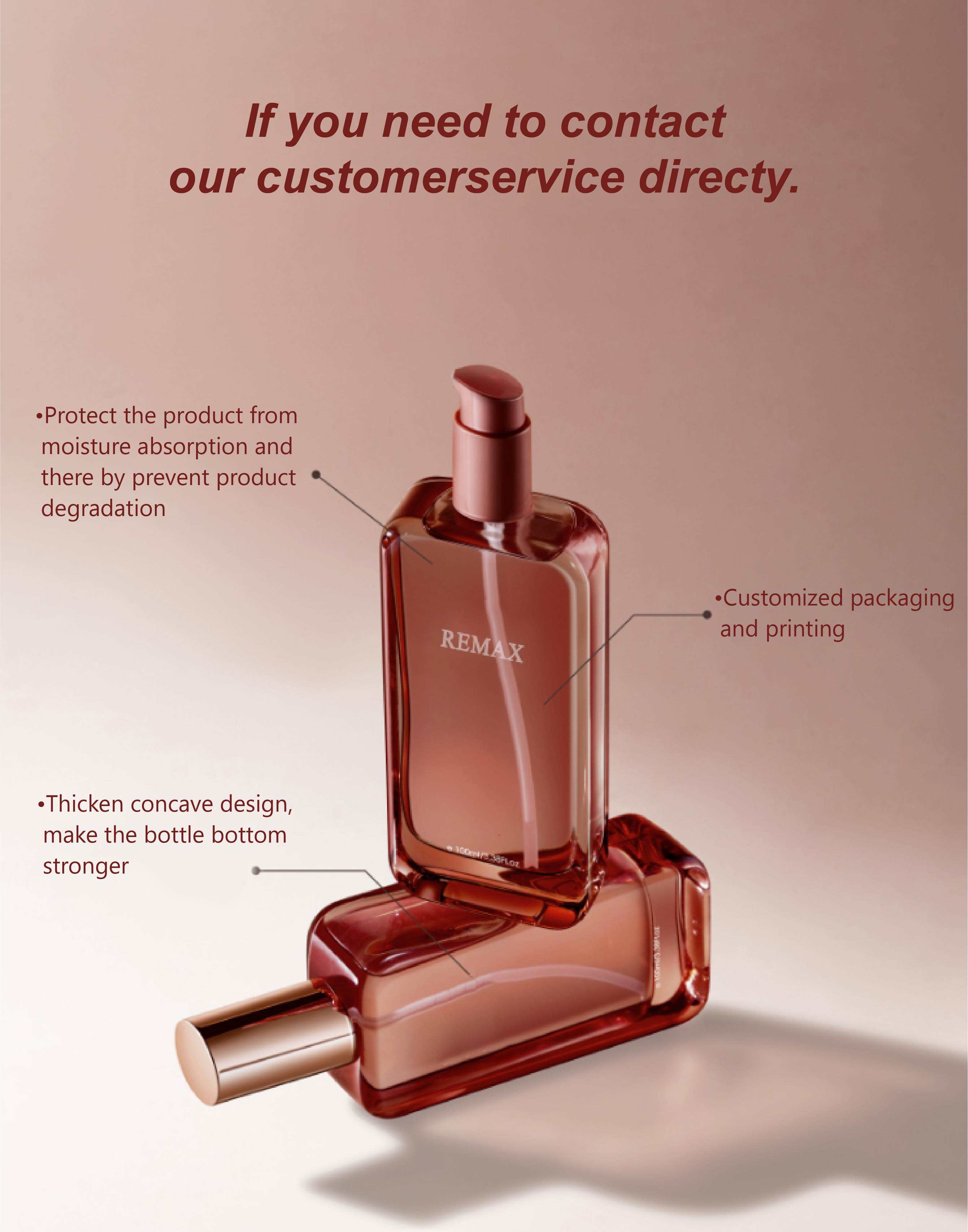 Pink gradient lotion bottle: a combination of beauty and practicality