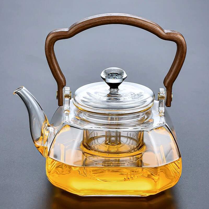 glass teapot