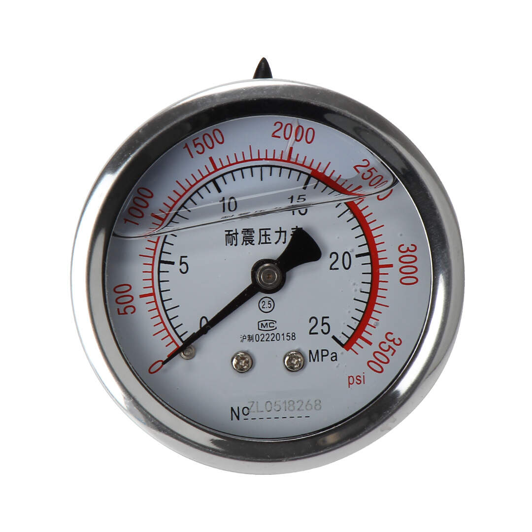 YN60-Z Axial Shock-Proof Pressure Gauge