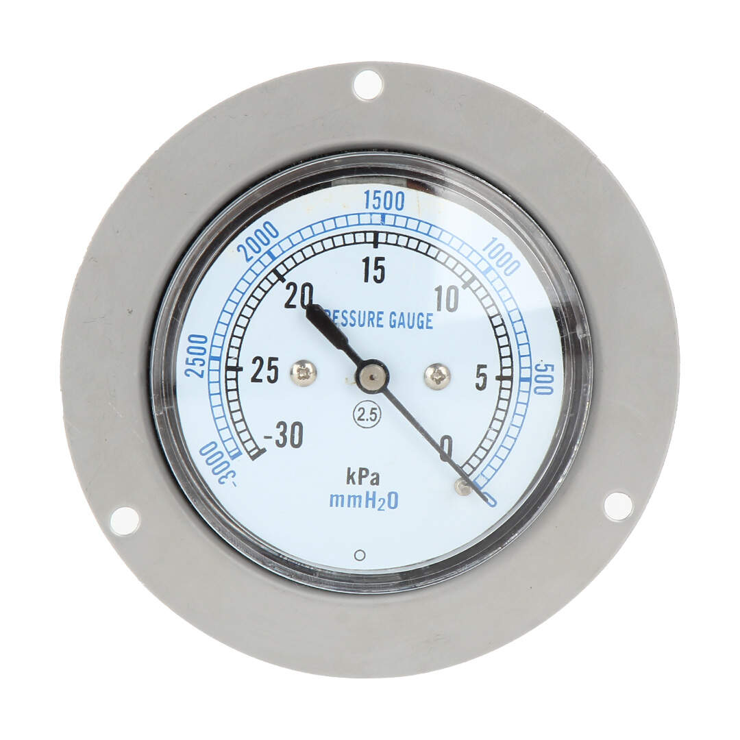 YE60ZT Stainless Steel Pressure Axial Capsule Micro Pressure Gauge With Flange