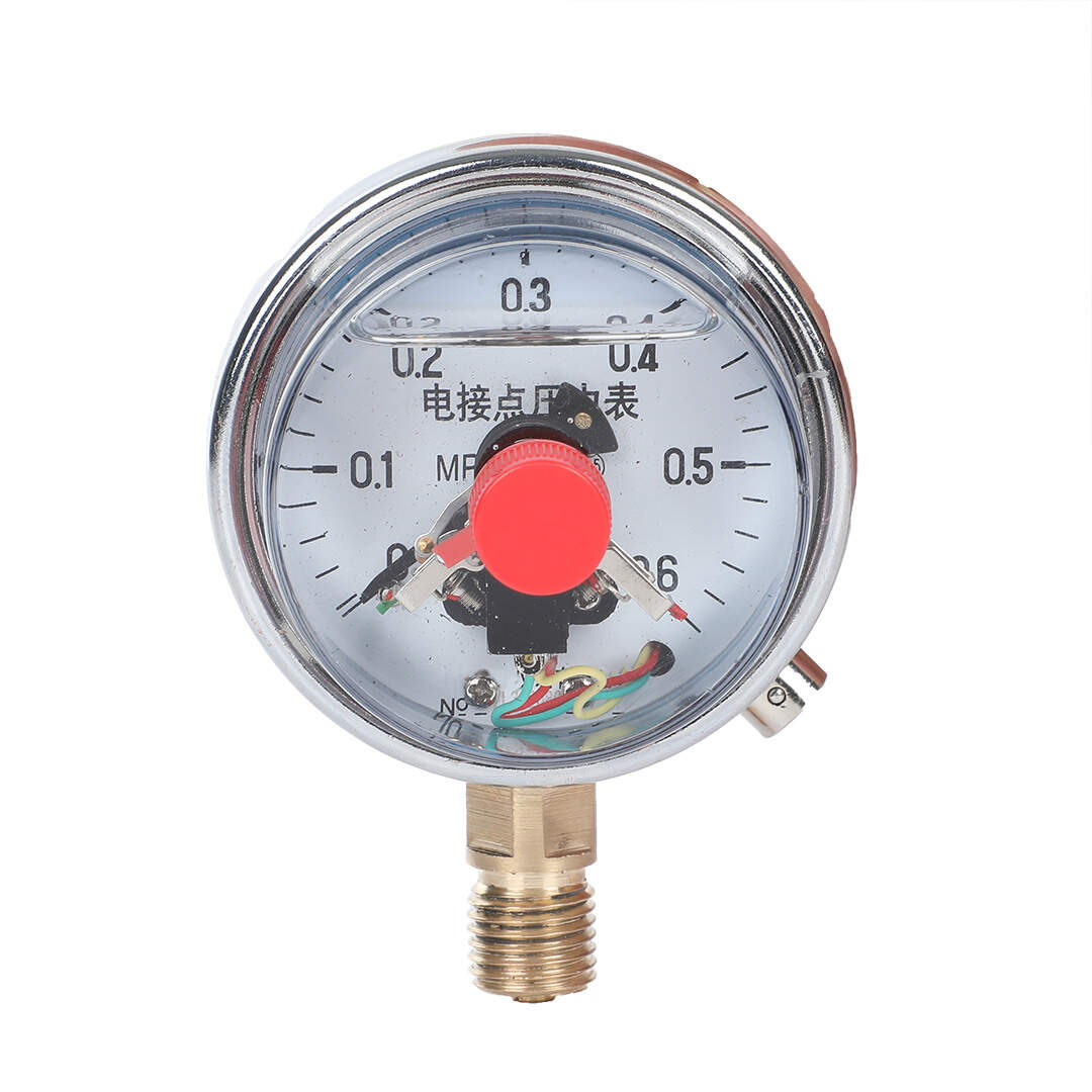 YNXC60 shock-proof electrical contact Pressure gauge 60mm