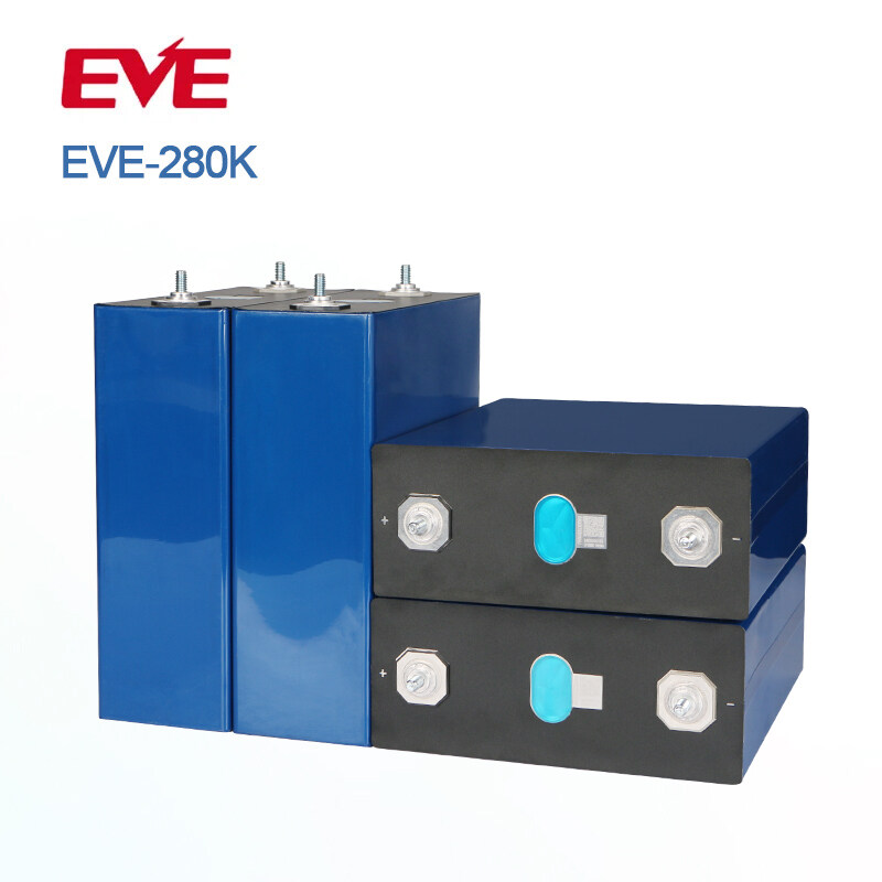 EU Stock Grade A EVE 3.2V 280Ah Rechargeable LiFePO4 Battery Cell