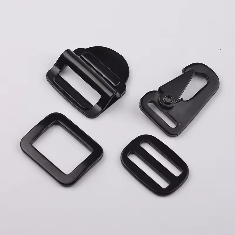 Safety Belt Accessories Ring Buckle for Handbags Square Steel Alloy