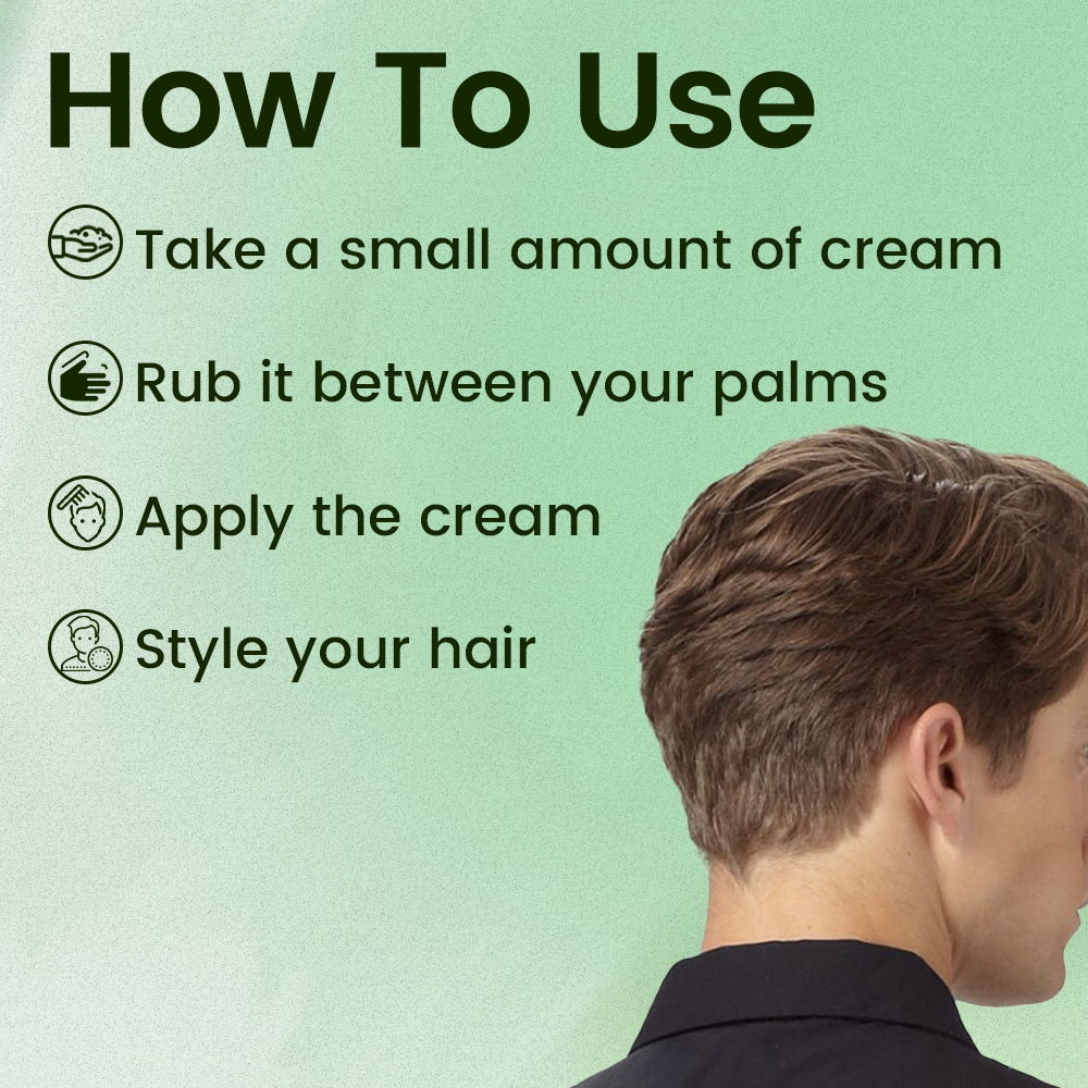 Tea Tree Shaping Cream;hair cream;hair styling cream;hair style cream;strong hold hair cream;hair hold cream;hair cream for men