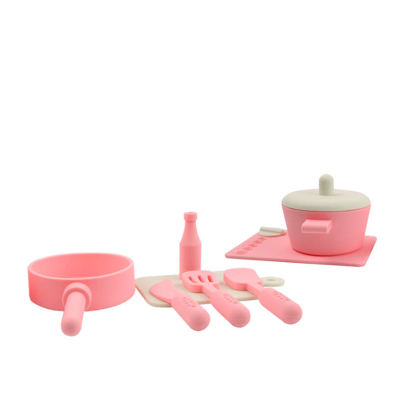 Pretend Play Silicone Cooking Learning Toy: The Perfect Kitchen Set Toys for Kids