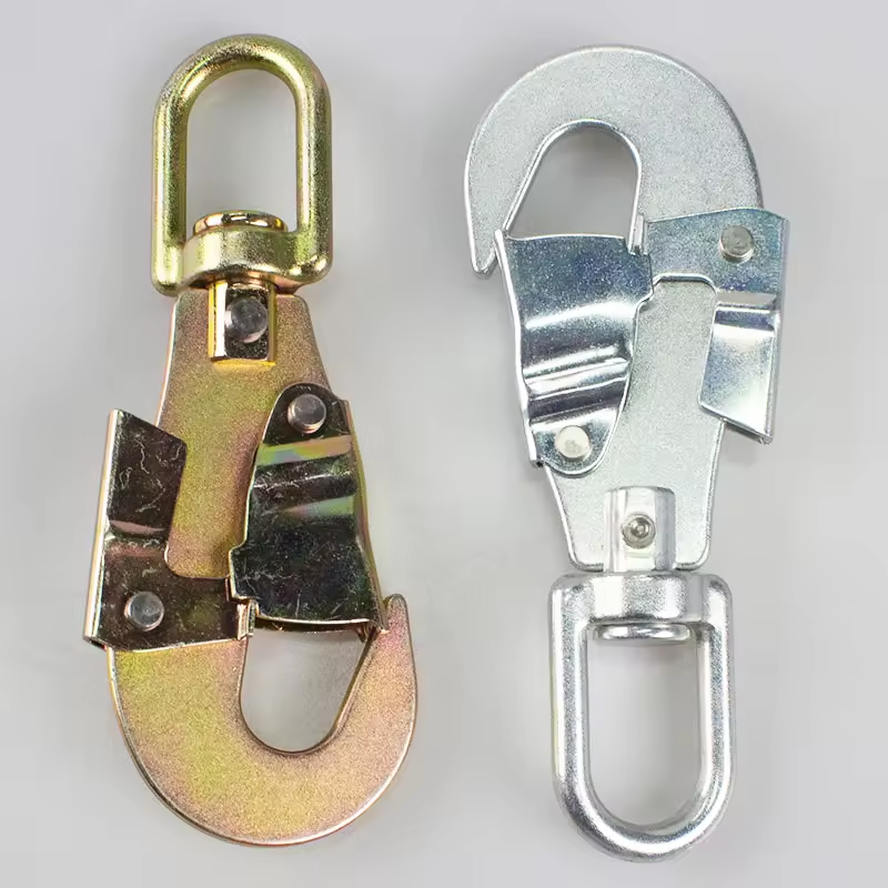 Metal Safety Hook 23kn Rotating Carabiner Hook