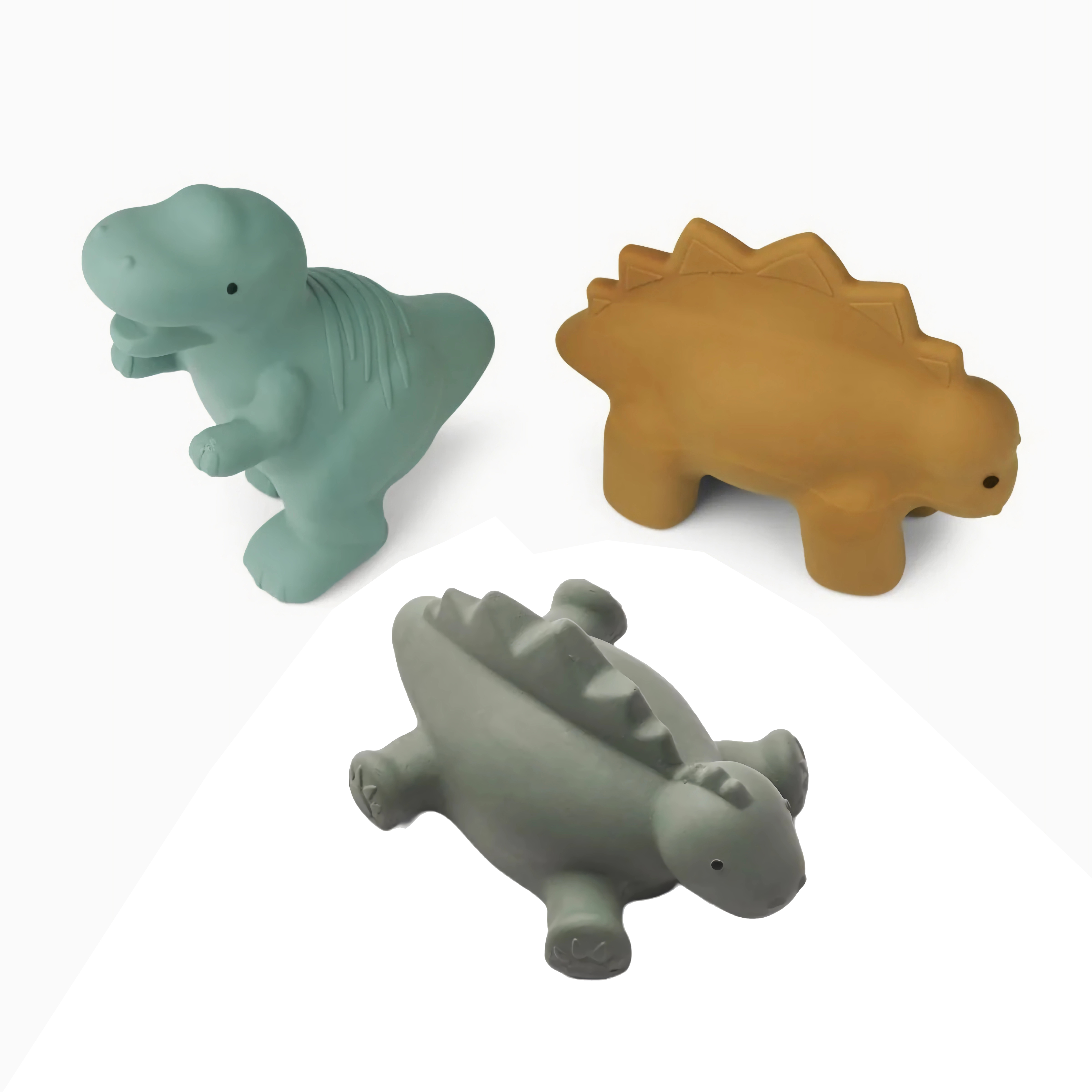 Dinosaur Bath Toy: Silicone Baby Bathing Toys for Educational Fun