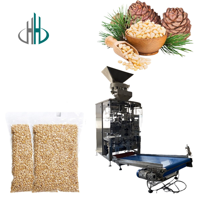 Automatic; vacuum; bag; packaging machine;  pine nuts;Pine nut-like particles are suitable