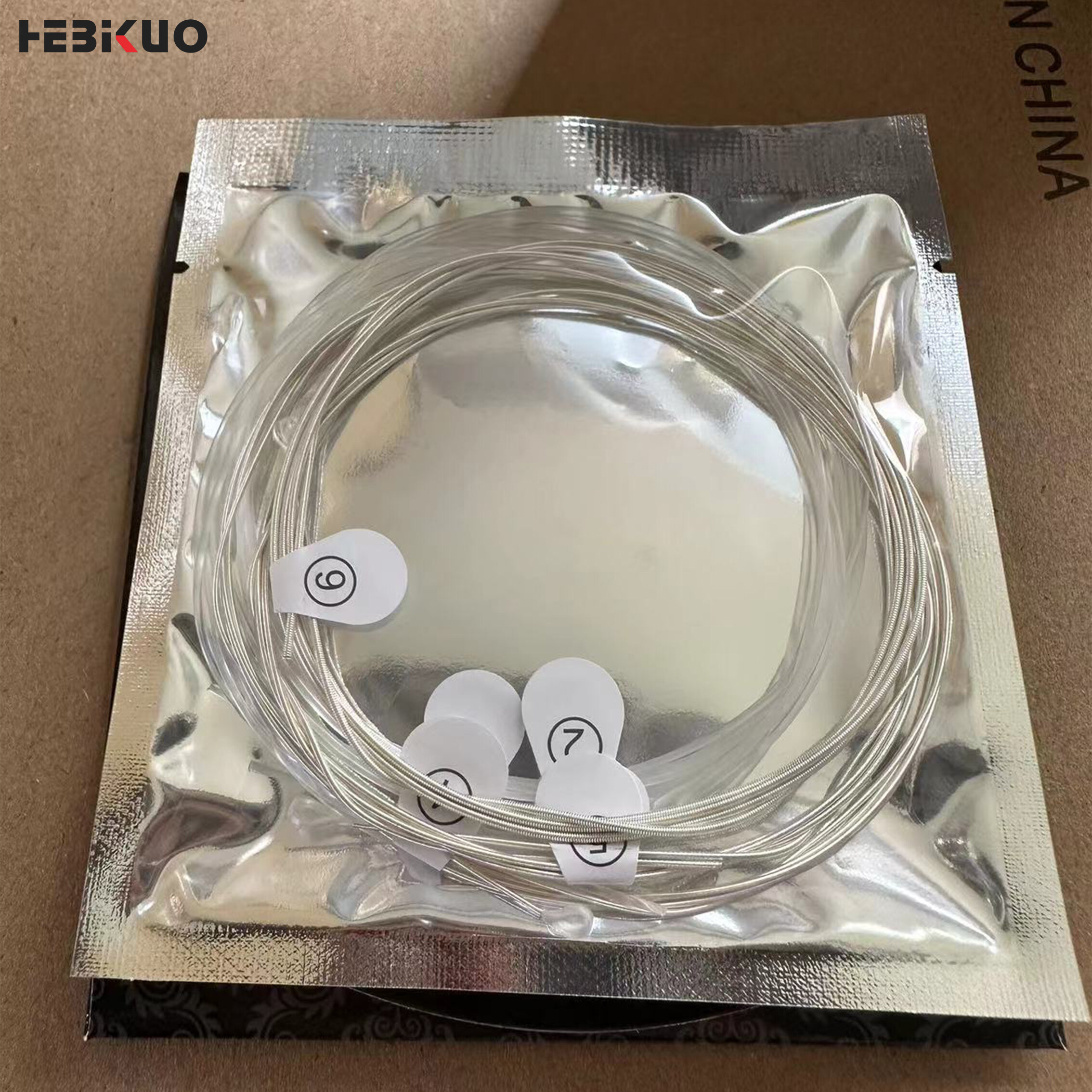 Wholesale guitar instrument accessories normal classical silver guitar strings 990mm