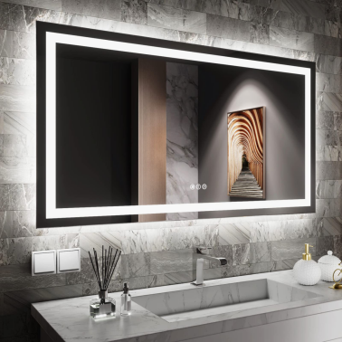 LED bathroom mirrors