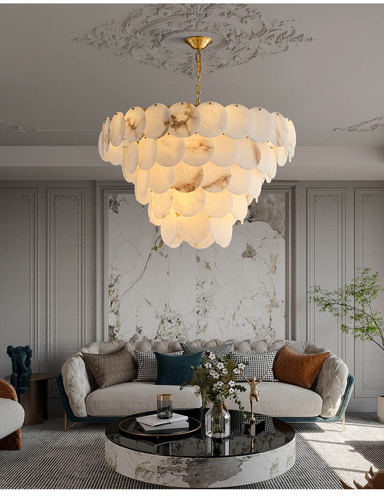 Alabaster Dining Room Round Chandelier Lighting,Alabaster Round Chandelier