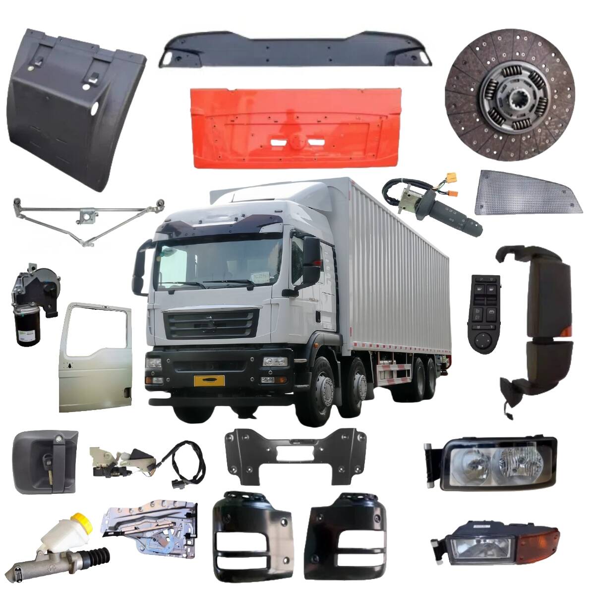 Truck Spare Parts For Sintruk Truck Parts Accessories For SITRAK Truck