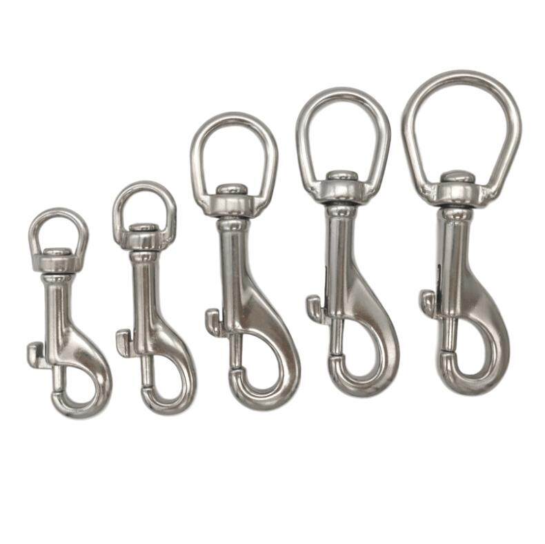 Stainless steel rigging cone ring hook spring hook universal hook keychain mountaineering buckle luggage accessories diving hook