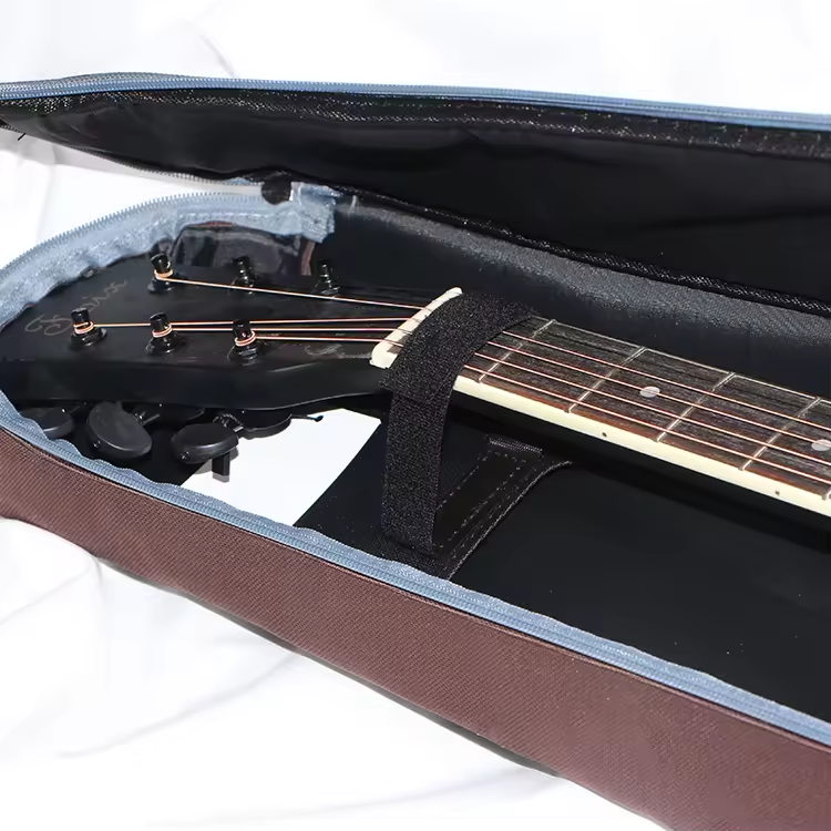 Caixa de guitarra acústica, bolsa de guitarra barata, estojo de guitarra a granel, acessórios de guitarra