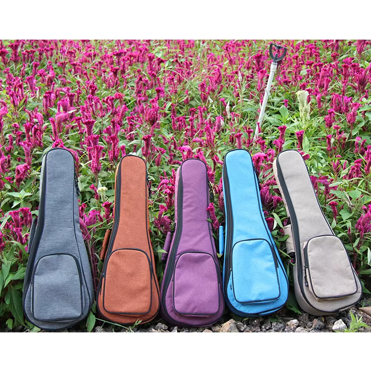 Factory direct cheap acoustic guitar ukulele bag made of Oxford waterproof material