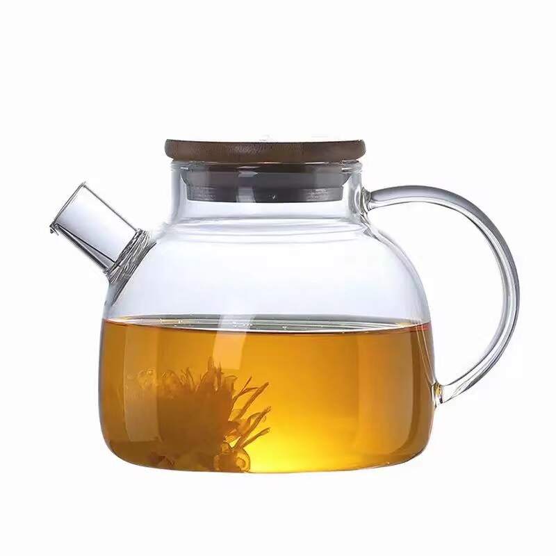 glass teapot