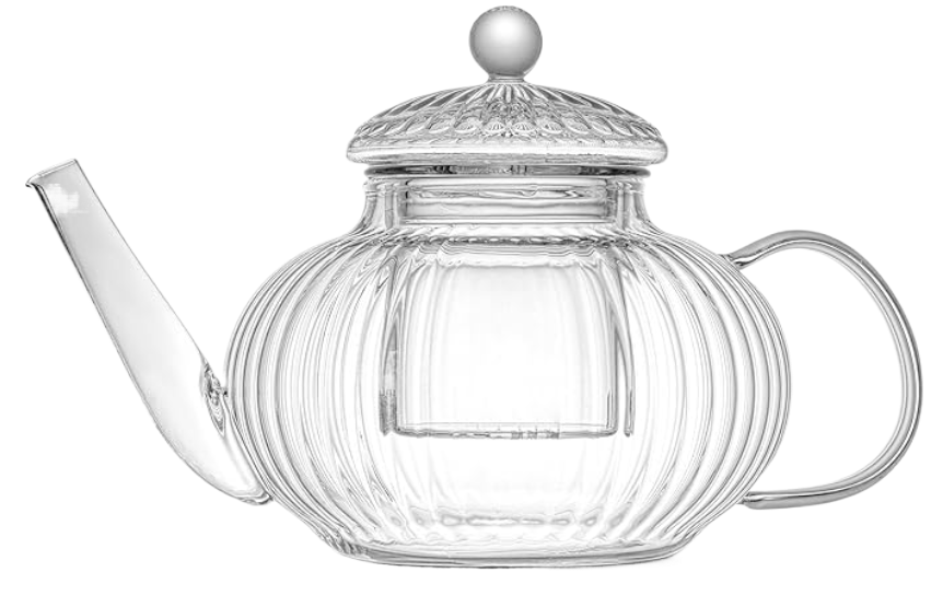 glass teapot