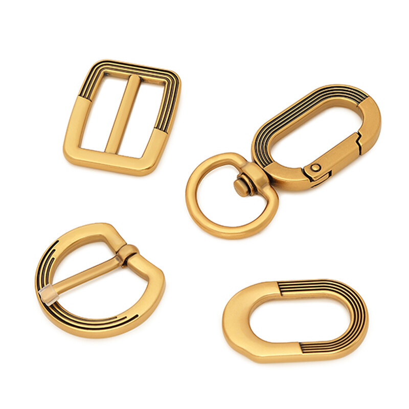 Handbag hardware;Square ring;Slide buckle;Snap hook;Buckle;Dring;End cap High-end;LIMITED EDITION