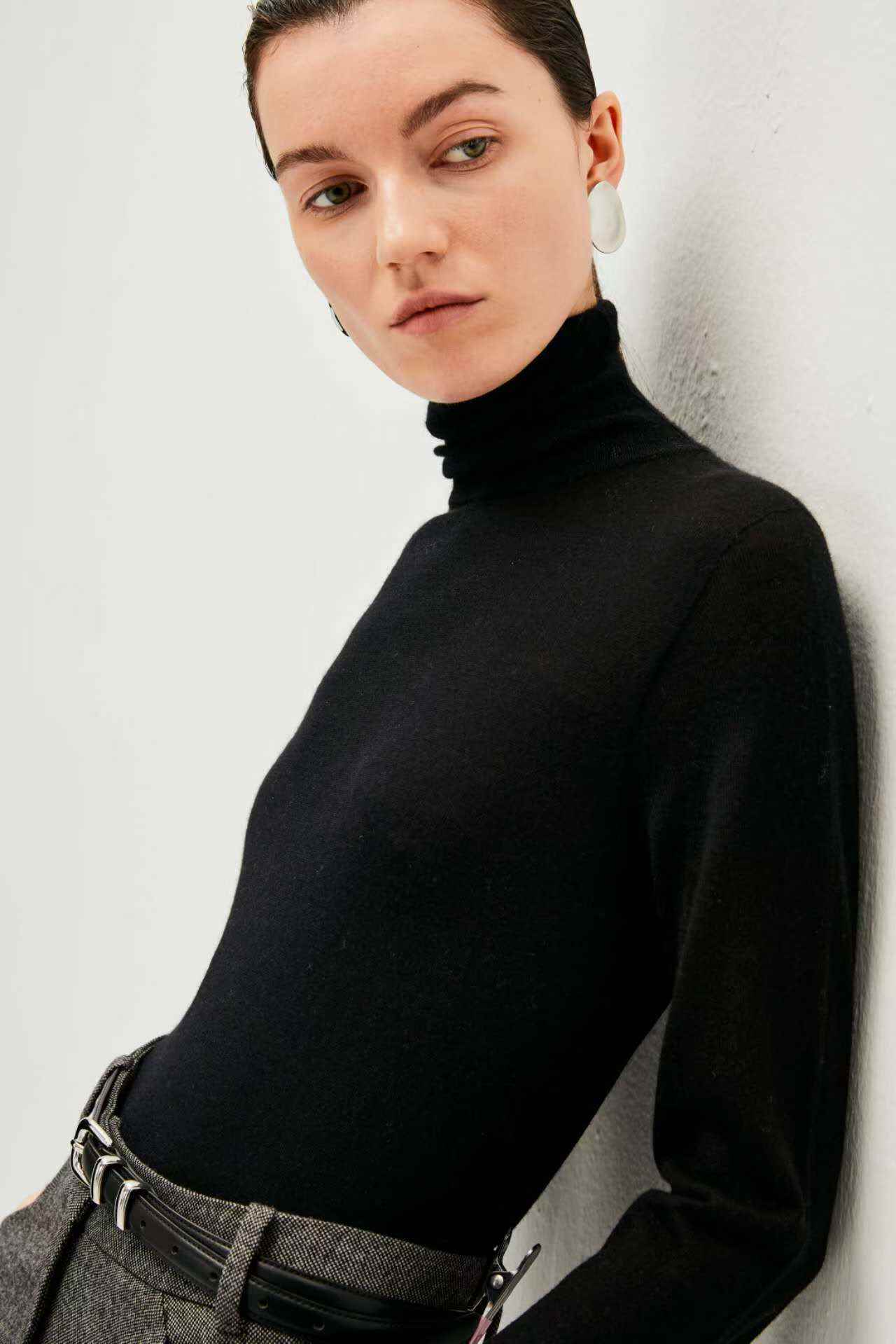 Extra Fine Cashmere high-neck