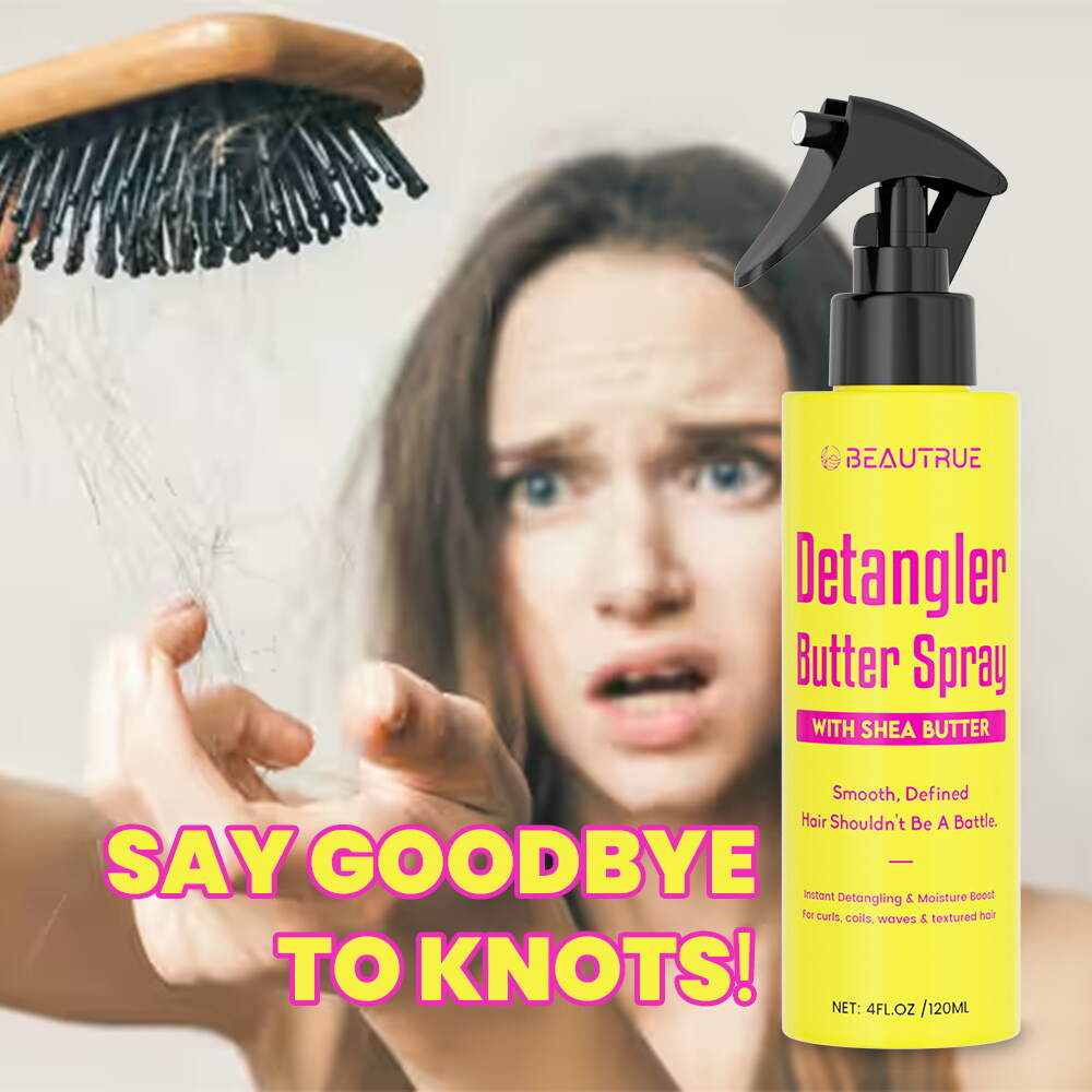 Detangler Butter Spray;hair care spray;detangler spray;hair detangler spray;hair spray;leave in conditioner spray