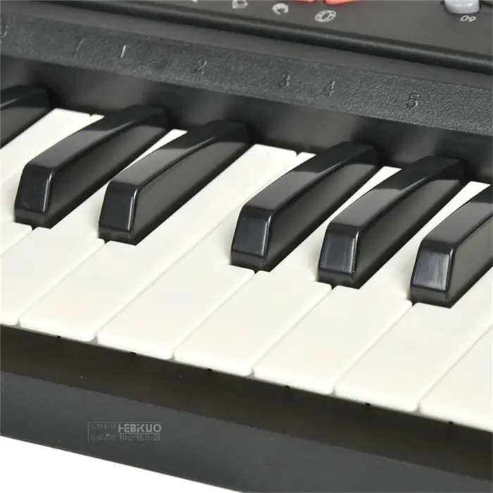 49 piano digital de teclas, teclado con teclado, teclas con piano eléctrico