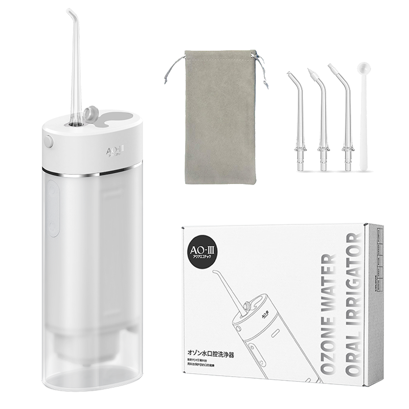 Irrigador oral portátil Ao3 ozônio FLOSSER DE ÁGUA DO FLOSSER DE OZONONÍNICO DE OZONO DE OZONO DE ÁGUA DENTAL DE ÁGUA DO FLOSSOR DE FLOSSOR COPO COLA TODOS LIMPADORES