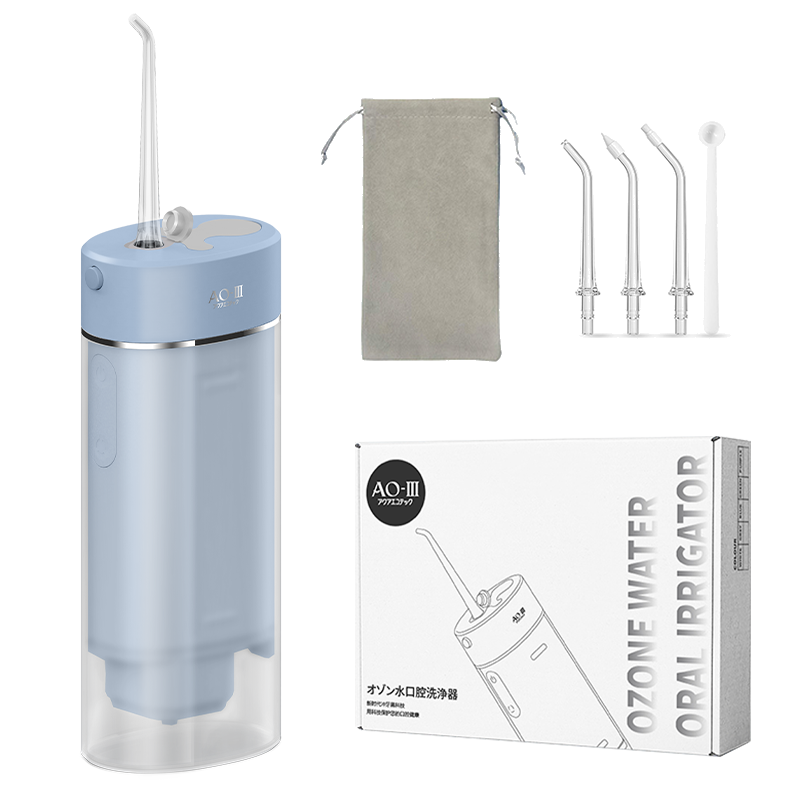 Partihandel Fabrikselektrolytisk ozongenerator Electric Water Floser Sterilization Oral Irrigator Ozone Water Flossser O3-Copy