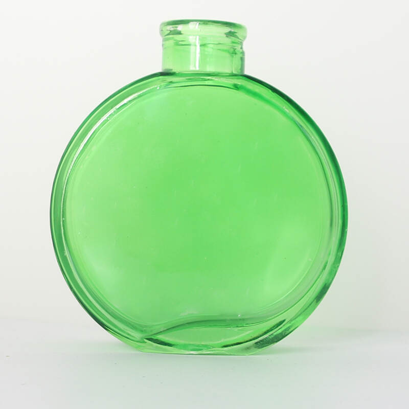 Wholesale customization 100ml Empty Perfume Bottle Luxury Perfume Cap Green