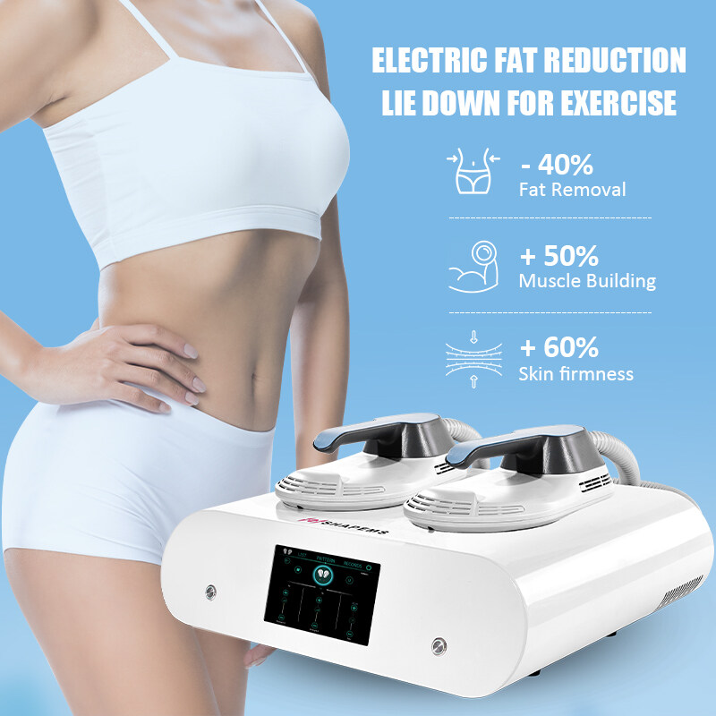 Wholesale 2 handle ems body sculpt machine portable body shape muscle stimulation for salon